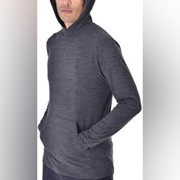 Spyder ProWeb Performance Hoodie | Gray Lightweight Active Pullover Men's XL - Picture 1 of 8